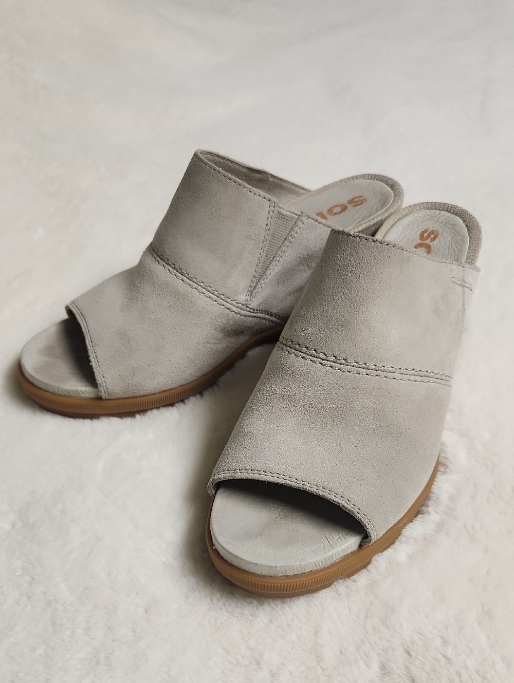 Sorel Joanie Mule Wedge Sandals